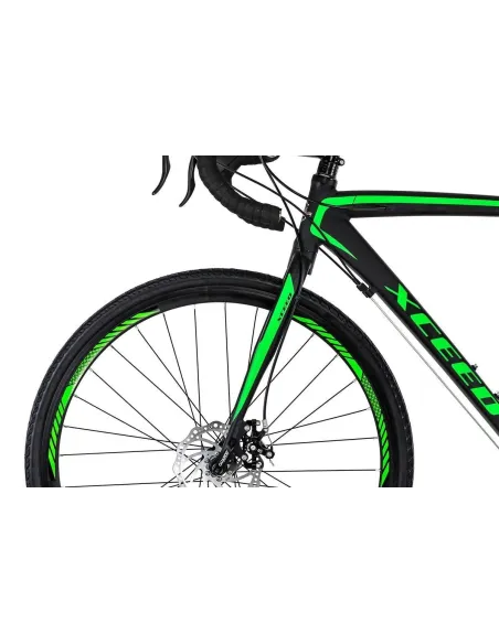 Rower Szosowy Męski 28 Tarczowe 14 Biegów ALU