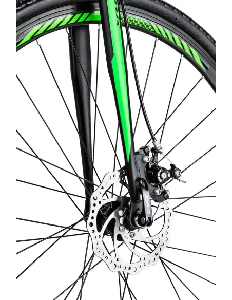 Rower Szosowy Męski 28 Tarczowe 14 Biegów ALU