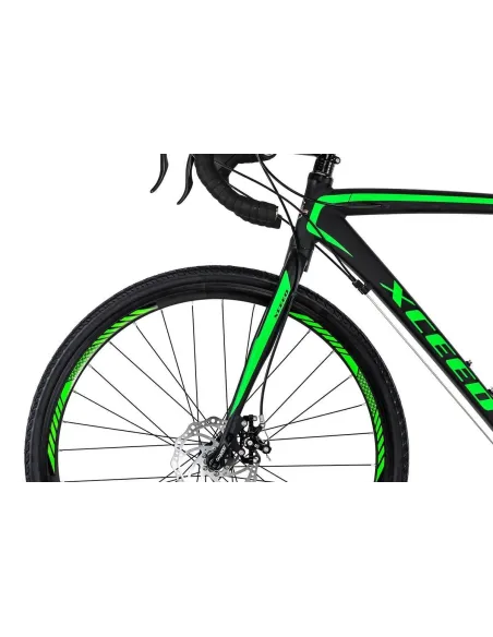 Rower Szosowy Męski 28 Tarczowe 14 Biegów ALU