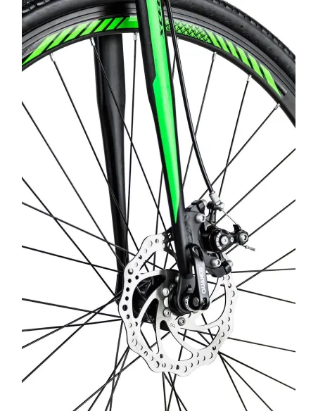 Rower Szosowy Męski 28 Tarczowe 14 Biegów ALU
