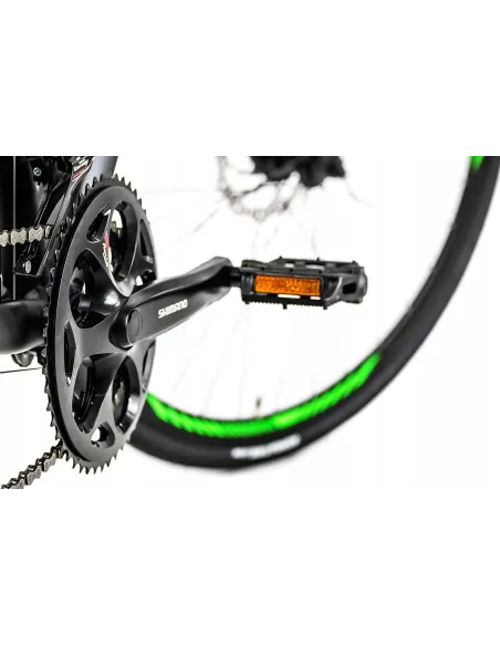 Rower Szosowy Męski 28 Tarczowe 14 Biegów ALU