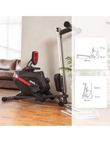 Wioślarz Magnetyczny SportPlus SP-MR-008 Składany