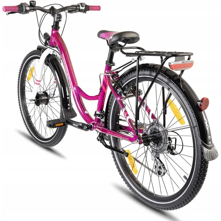 Rower Dziecięcy Dziewczynki 24 Komunia Aluminiowy