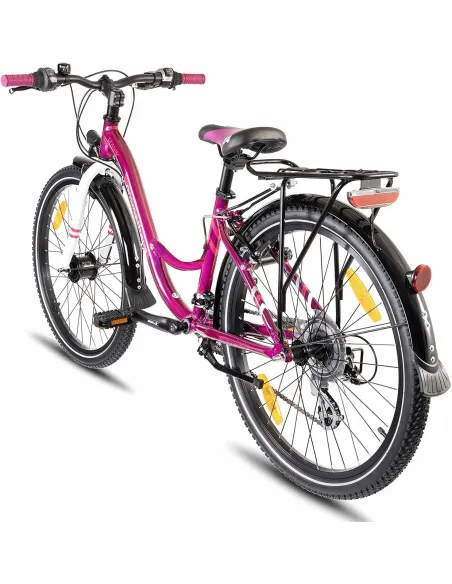 Rower Dziecięcy Dziewczynki 24 Komunia Aluminiowy