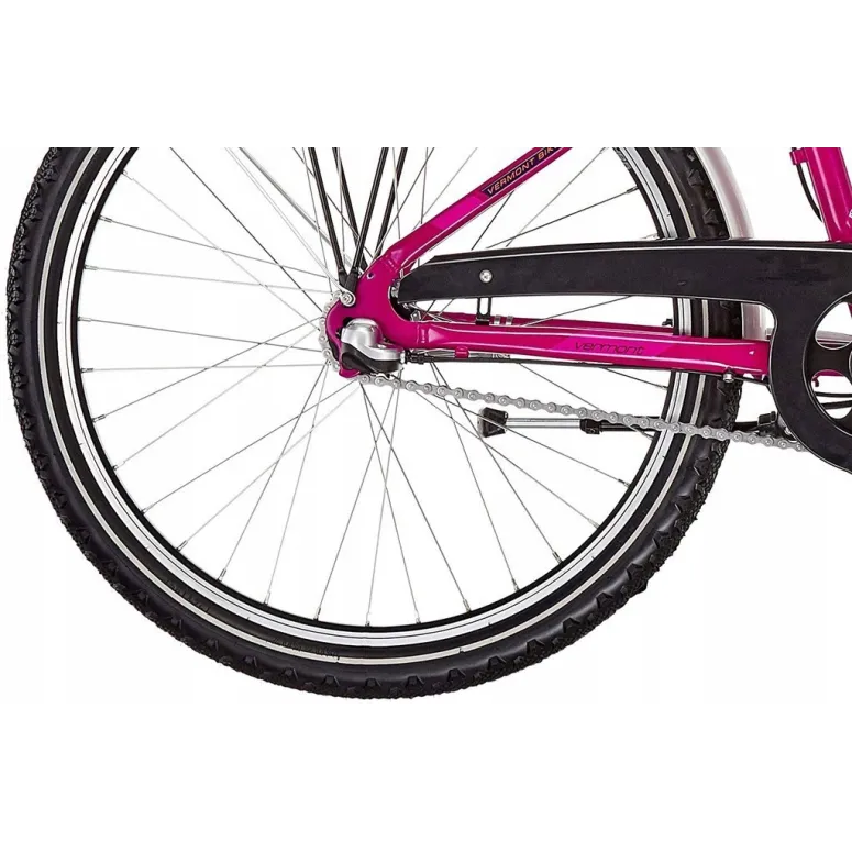 Dziewczęcy Rower Miejski 24 Aluminiowy NEXUS 3