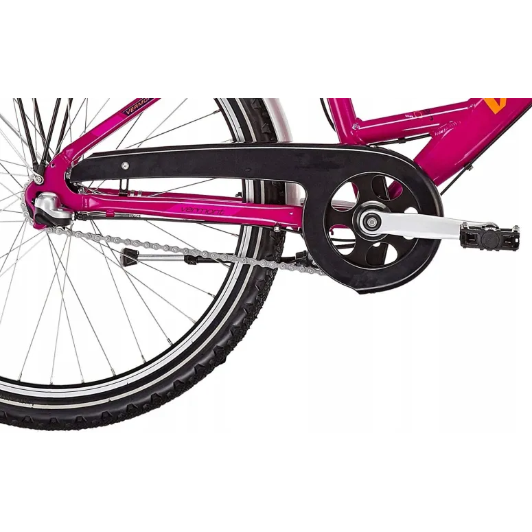 Dziewczęcy Rower Miejski 24 Aluminiowy NEXUS 3