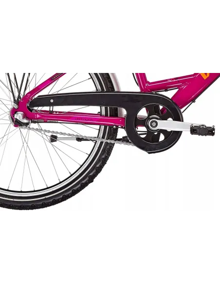 Dziewczęcy Rower Miejski 24 Aluminiowy NEXUS 3
