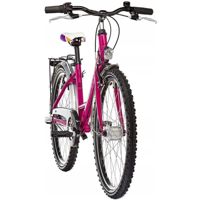 Dziewczęcy Rower Miejski 24 Aluminiowy NEXUS 3