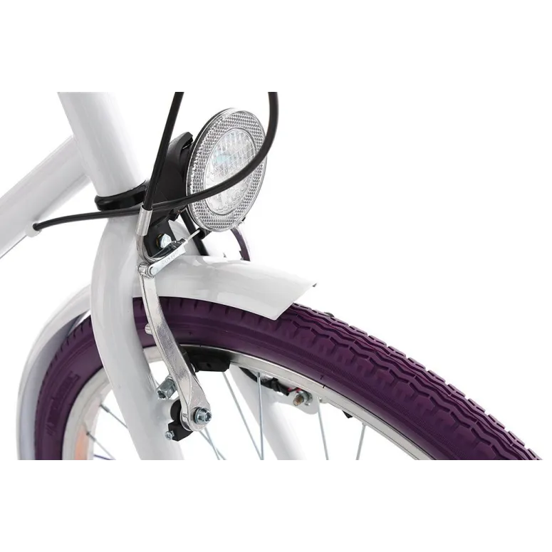 Dziecięcy Rower Miejski Dziewczynki 24 Komunia