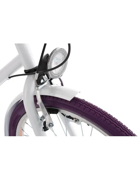 Dziecięcy Rower Miejski Dziewczynki 24 Komunia