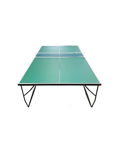 Stół Do Tenisa Stołowego SPORTNOW Green PingPong Składany Akcesoria Kółka