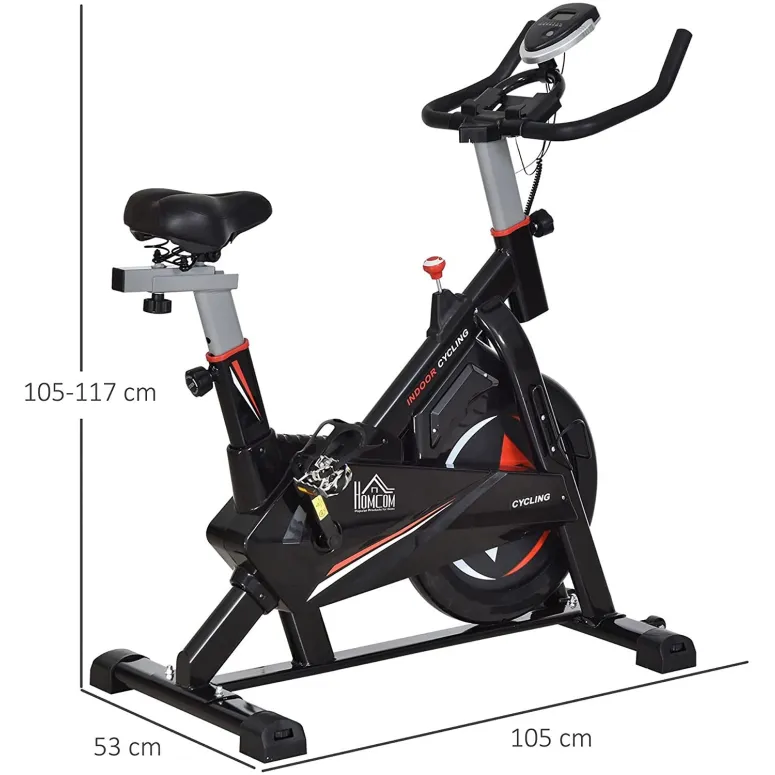 Rower Stacjonarny HomCom Spinningowy Mechaniczny