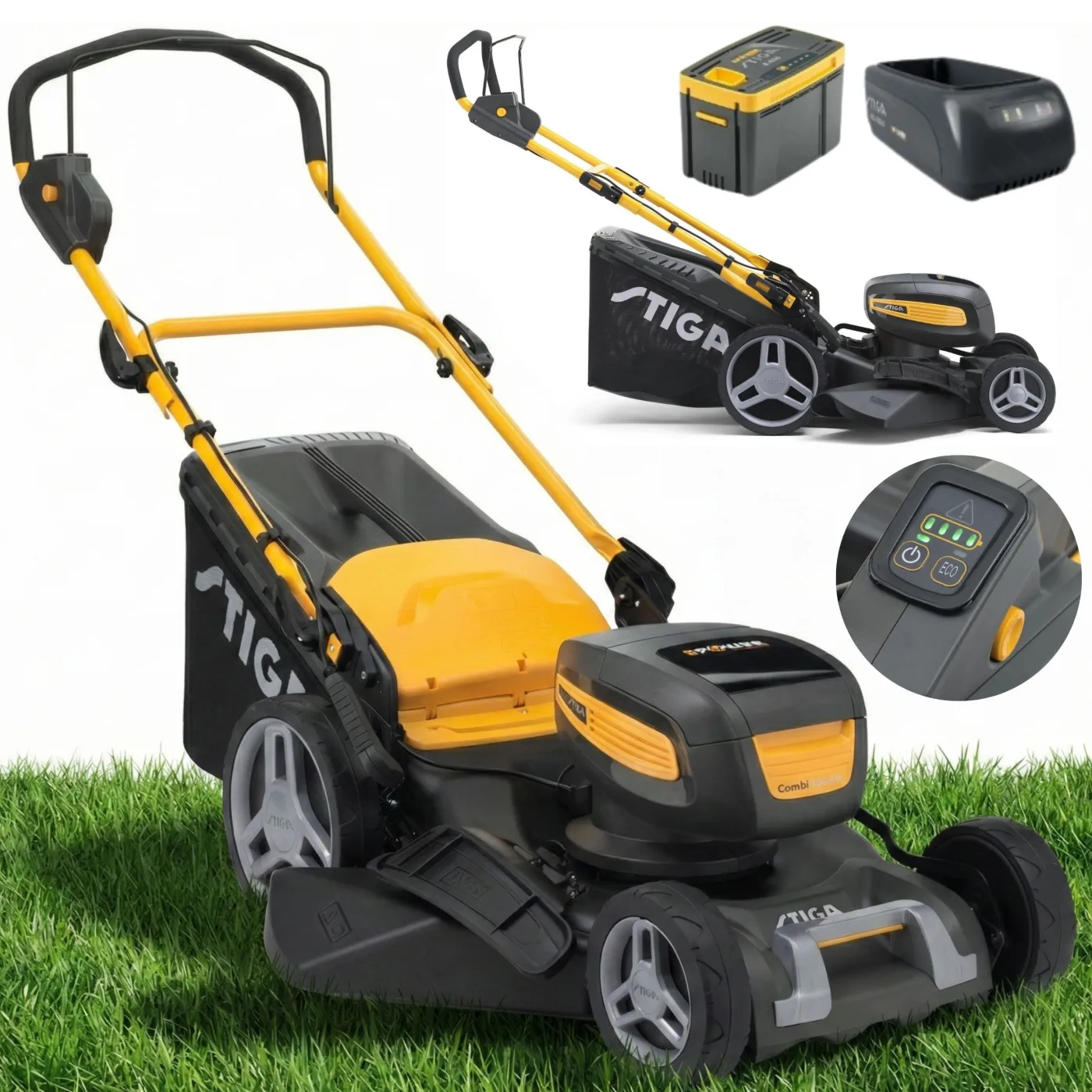 Kosiarka Akumulatorowa Stiga Combi 748Q AE 48V Ładowarka Akumulator 5Ah