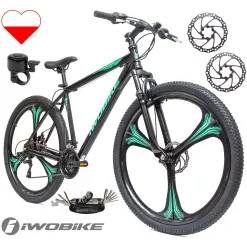 Rower Męski Górski 29" MTB IWOBIKE Shimano Hardtail Amortyzacja Tarcze 2025