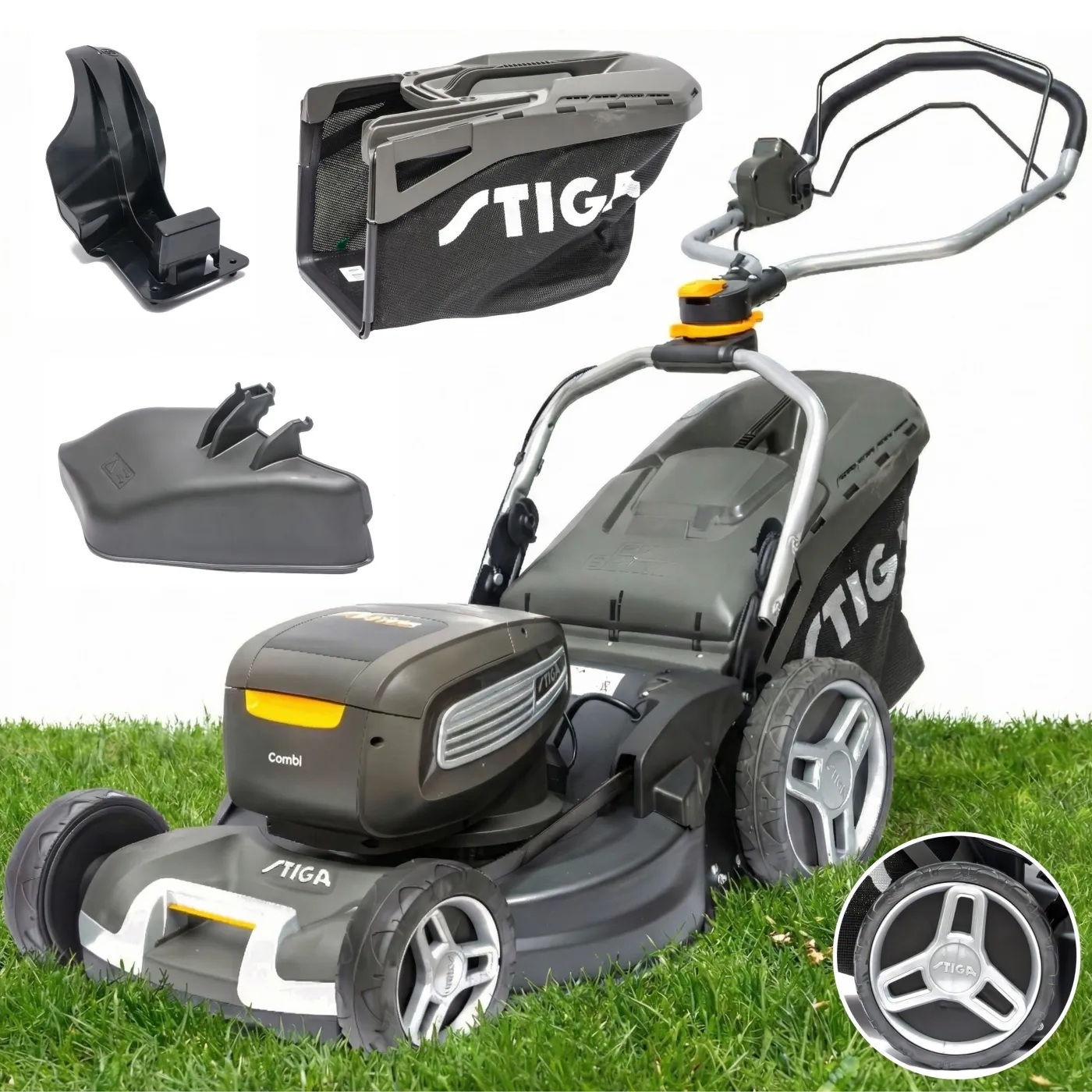 Kosiarka Akumulatorowa z Napędem STIGA Combi 955e V 53cm 4w1 Kosz 70L