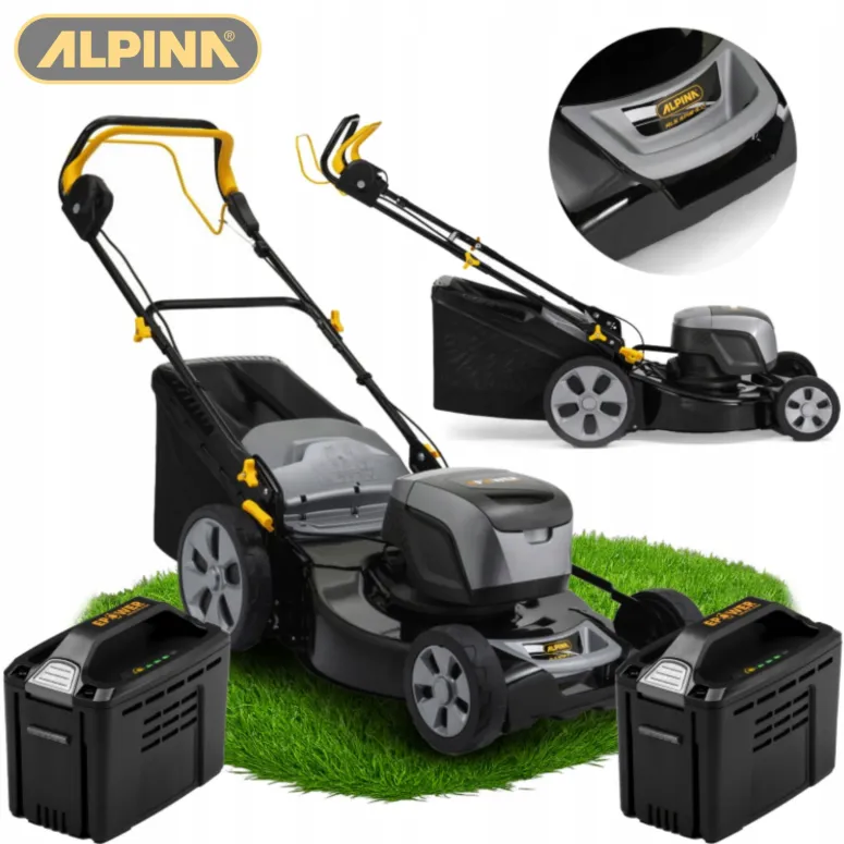 Kosiarka Akumulatorowa Alpina AL5 5148 S Li z Napędem 51cm 2x Aku 5Ah
