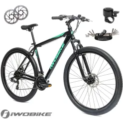 Rower Męski Górski 29" MTB IWOBIKE Shimano Hardtail Amortyzacja Tarcze 2025