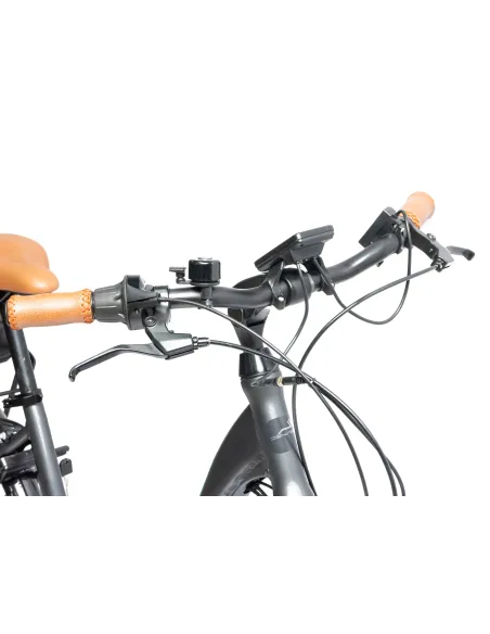 Rower Elektryczny Damski Miejski 28" SHIMANO 250 W LCD Dzień Dziadka Babci