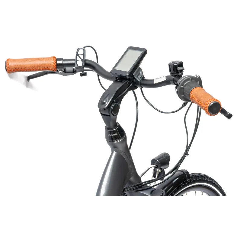 Rower Elektryczny Damski Miejski 28" SHIMANO 250 W LCD Dzień Dziadka Babci