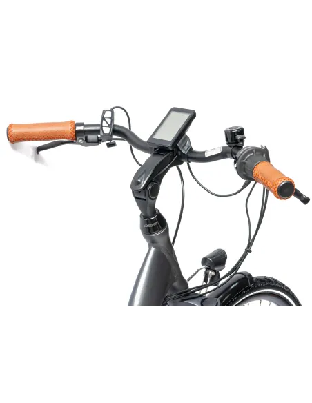 Rower Elektryczny Damski Miejski 28" SHIMANO 250 W LCD Dzień Dziadka Babci