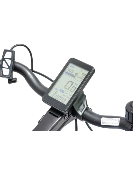 Rower Elektryczny Damski Miejski 28" SHIMANO 250 W LCD Dzień Dziadka Babci