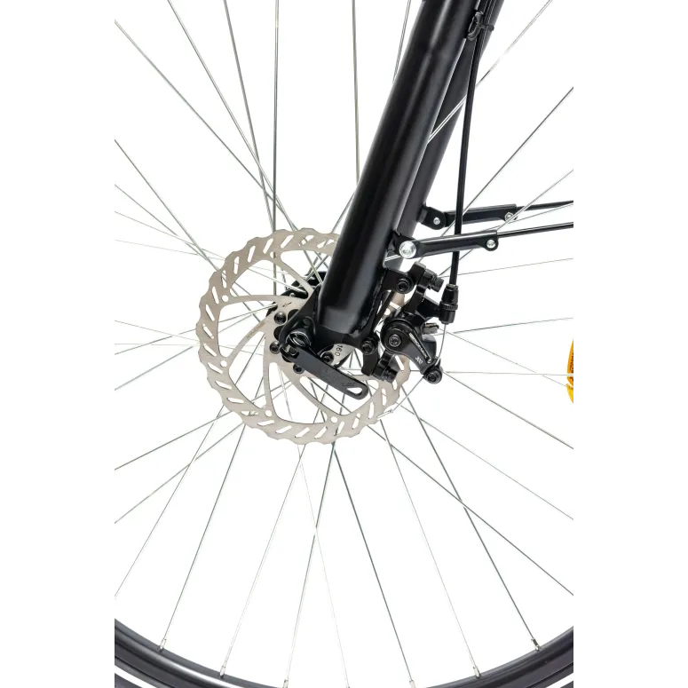 Rower Elektryczny Damski Miejski 28" SHIMANO 250 W LCD Dzień Dziadka Babci