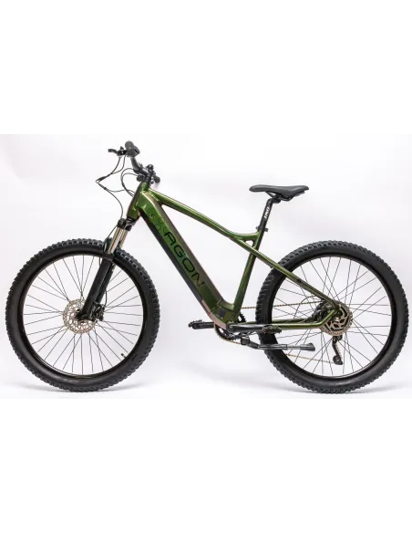 Rower Elektryczny Damski Męski Górski 27,5" Hydraulika 250 W Aplikacja 2025