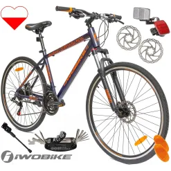 Rower Męski Crossowy 28" Aluminium SHIMANO Amortyzacja Lekki Tarcze 2025