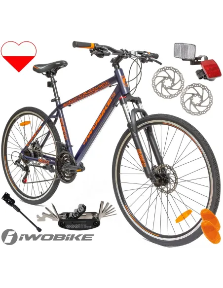 Rower Męski Crossowy 28" Aluminium SHIMANO Amortyzacja Lekki Tarcze 2025