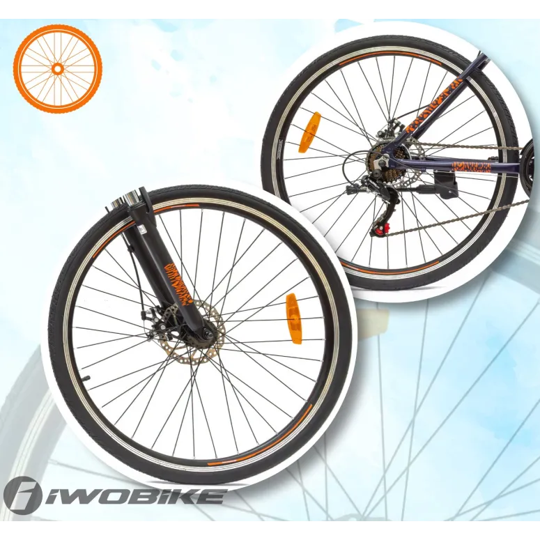 Rower Męski Crossowy 28" Aluminium SHIMANO Amortyzacja Lekki Tarcze 2025