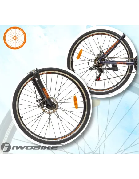 Rower Męski Crossowy 28" Aluminium SHIMANO Amortyzacja Lekki Tarcze 2025