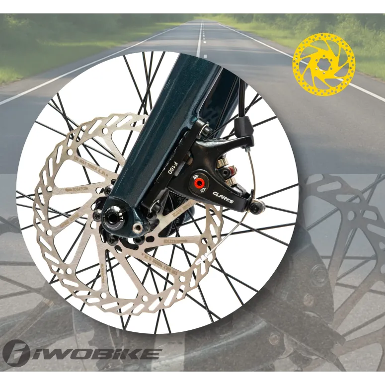 Rower Męski Gravel 28 Aluminium IWOBIKE 2025 Shimano Claris Tarcze Lekki