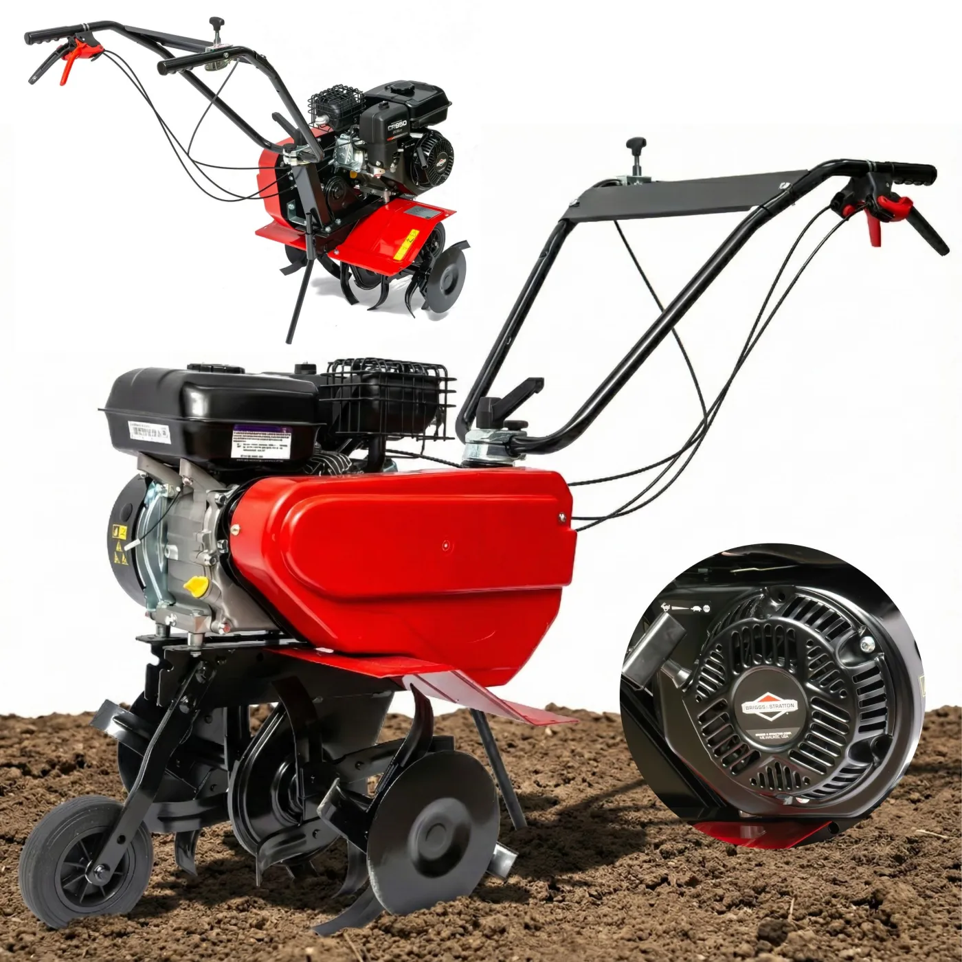 Glebogryzarka Spalinowa FMSA Silnik Briggs&Stratton 208cc 56cm Talerze