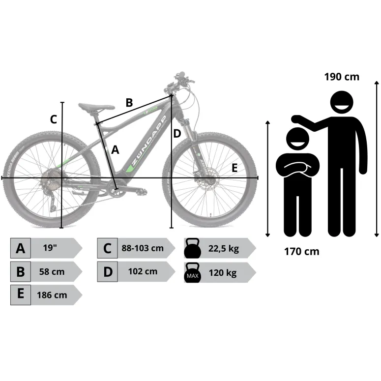 Rower Elektryczny Męski Damski Górski 27,5 MTB Deore LCD Aplikacja NFC 2025