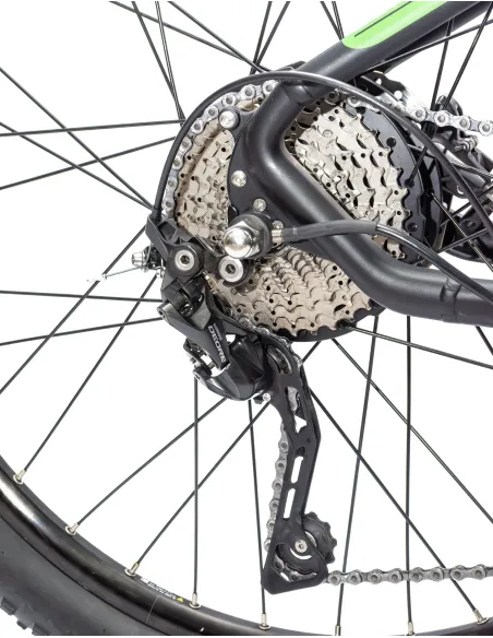 Rower Elektryczny Męski Damski Górski 27,5 MTB Deore LCD Aplikacja NFC 2025