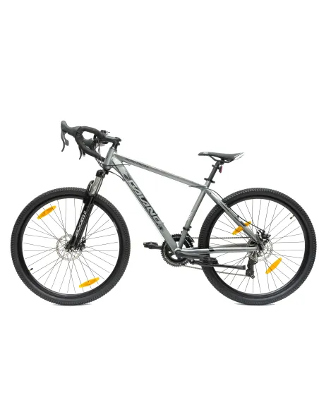 Rower Gravel 29 Przełajowy Aluminiowy Tarcze 14 Bieg Dzwonek Klamkomanetki