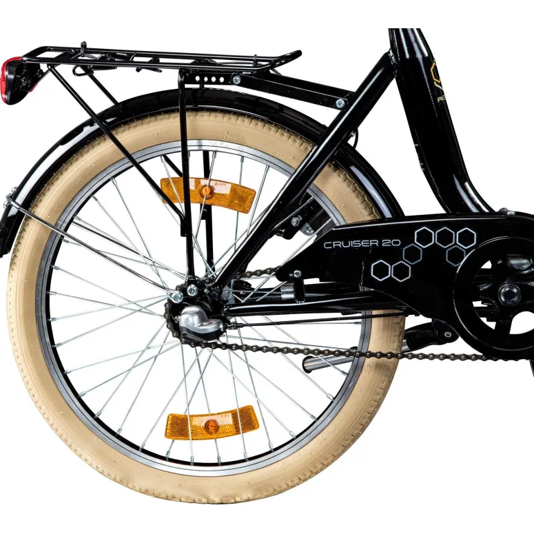 Rower Damski Męski Składany 20" SHIMANO Nexus Miejski Składak Oświetlenie