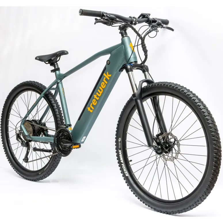 Rower Elektryczny Męski Damski Górski 27,5" MTB Shimano Alivio 250 W LCD