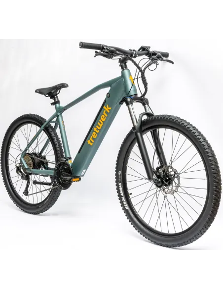 Rower Elektryczny Męski Damski Górski 27,5" MTB Shimano Alivio 250 W LCD