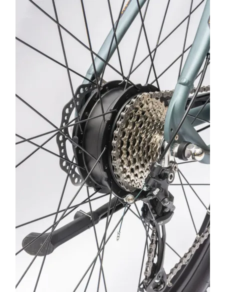 Rower Elektryczny Męski Damski Górski 27,5" MTB Shimano Alivio 250 W LCD