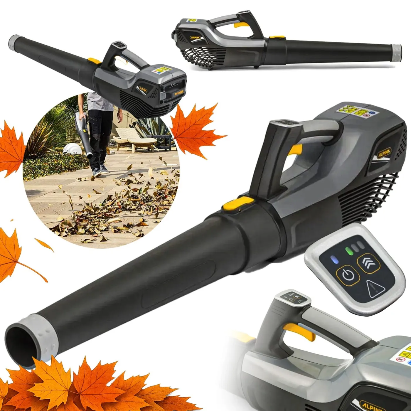 Dmuchawa Akumulatorowa Alpina ABL 48 Li Kit 650W Akumulator + Ładowarka