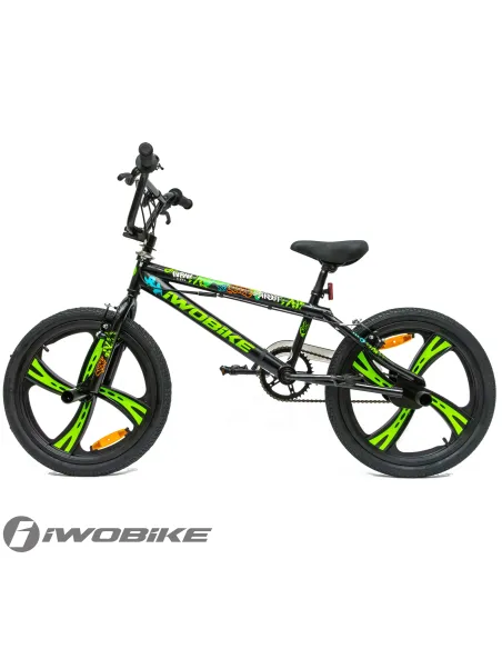 Rower Męski Damski BMX 20" Rotor 360 Pegi IWOBIKE Felgi Młodzieżowy Dzwonek