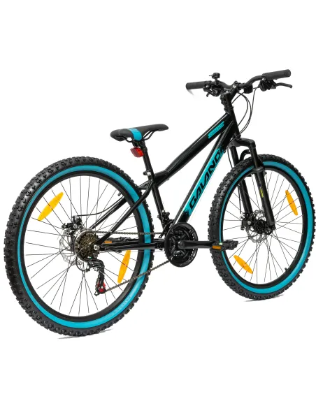 Rower Górski Młodzieżowy 26" MTB Tarcze 18 Biegów Shimano Odblaski Dzwonek