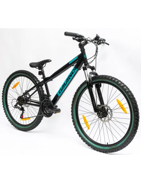 Rower Górski Młodzieżowy 26" MTB Tarcze 18 Biegów Shimano Odblaski Dzwonek