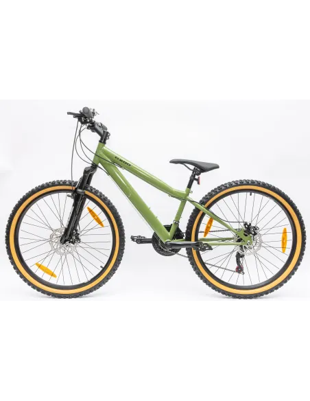 Rower Górski Młodzieżowy 26" MTB Tarcze 18 Biegów Shimano Odblaski Dzwonek