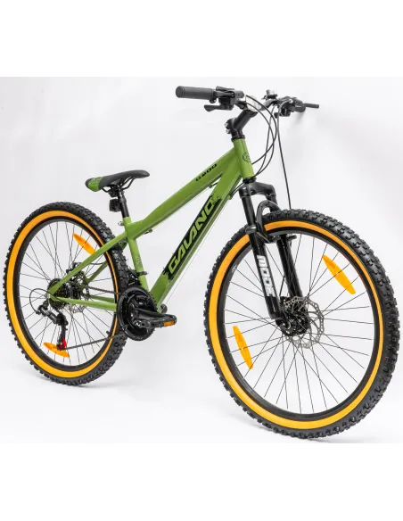 Rower Górski Młodzieżowy 26" MTB Tarcze 18 Biegów Shimano Odblaski Dzwonek