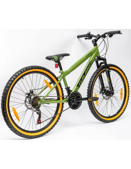 Rower Górski Młodzieżowy 26" MTB Tarcze 18 Biegów Shimano Odblaski Dzwonek