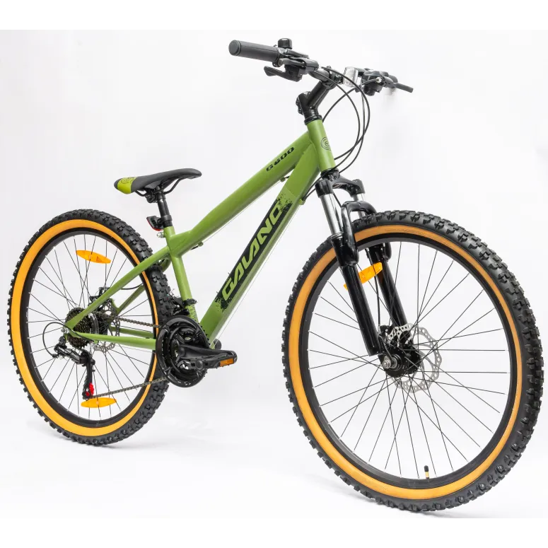 Rower Górski Młodzieżowy 26" MTB Tarcze 18 Biegów Shimano Odblaski Dzwonek