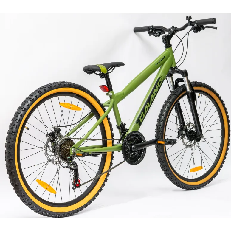 Rower Górski Młodzieżowy 26" MTB Tarcze 18 Biegów Shimano Odblaski Dzwonek