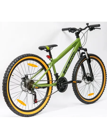 Rower Górski Młodzieżowy 26" MTB Tarcze 18 Biegów Shimano Odblaski Dzwonek